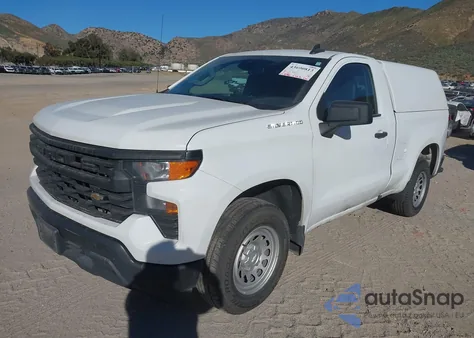 2023 Chevrolet Silverado 1500 2Wd Standard Bed Wt from USA, damaged, VIN 3GCNAAEK0PG357655
